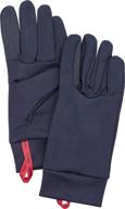 🧤 hestra men's touchscreen gloves - touch liner base for enhanced accessories logo