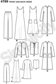 img 2 attached to Simplicity Wardrobe Elements Pattern 4789