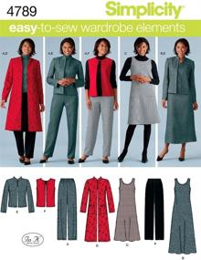 img 3 attached to Simplicity Wardrobe Elements Pattern 4789