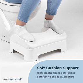 img 2 attached to Ergonomic Footstool Removable Waterproof Adjustable