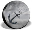anchor group of flying birds seagulls for liberty and hope spare tire cover waterproof dust-proof uv sun wheel tire cover fit for jeep logo