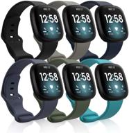 veezoom compatible with fitbit versa 3 bands wearable technology logo