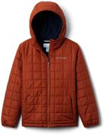 🧥 куртка columbia rugged ridge sherpa: стильный и теплый выбор для мальчиков среднего размера логотип