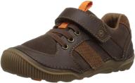 👟 stride rite sneaker truffle: stylish and comfy shoes for toddler boys logo