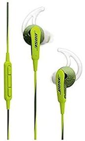 img 4 attached to 🎧 Bose SoundSport Wired In-Ear Headphones for Apple Devices - Energy Green