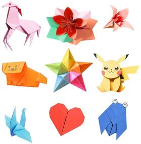 img 1 attached to 📝 100 Pcs A4 Color Paper for DIY Crafts and Origami - Printer-Friendly Coloured Paper for Arts, Paper Cutting, and DIY Projects (10 Vibrant Colors)