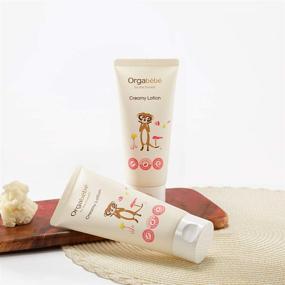 img 1 attached to 👶 [ORGABEBE] Creamy Lotion: Hydrating & Soothing for Babies (6.08 Fl. Oz), EWG GREEN, ECOCERT & USDA Certified