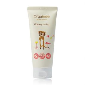 img 4 attached to 👶 [ORGABEBE] Creamy Lotion: Hydrating & Soothing for Babies (6.08 Fl. Oz), EWG GREEN, ECOCERT & USDA Certified