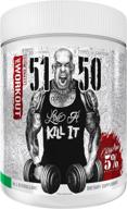 🍏 maximize your workout with rich piana 5% nutrition 5150 high stim pre-workout powder - boost energy, focus, and endurance with 400mg caffeine, citrulline, beta alanine, and n-acetyl l-tyrosine in 30 srvgs (green apple flavor) logo