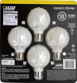 img 1 attached to 💡 Feit Enhance Dimmable Replacement Bulbs - 4 Pack