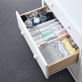 img 2 attached to 🗃️ Enhance Drawer Organization with OXO Tot Drawer Dividers, 2-Pack