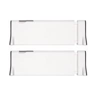 🗃️ enhance drawer organization with oxo tot drawer dividers, 2-pack logo