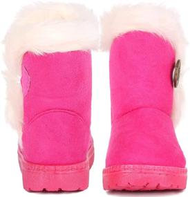 img 3 attached to Femizee Kids Winter Warm Snow Boots for Girls and Boys (Toddler/Little Kid) - Outdoor Footwear