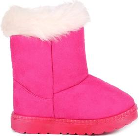 img 1 attached to Femizee Kids Winter Warm Snow Boots for Girls and Boys (Toddler/Little Kid) - Outdoor Footwear