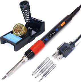 img 4 attached to YIHUA Adjustable Temperature Soldering Iron: Ideal Range of 194-896°F