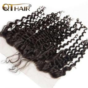 img 3 attached to QTHAIR Frontal Closure Brazilian Natural Hair Care