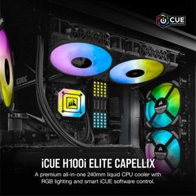 img 2 attached to 💦 Corsair H100i Elite Capellix Liquid CPU Cooler with iCUE Technology