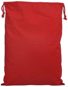 img 2 attached to 🛍️ Large Christmas Bags Santa Sacks - Reusable Cotton Sack Designs - Red Express Delivery Design - 27x19 Size by Jolly Jon ® (Red Express Delivery) - Improve Your SEO