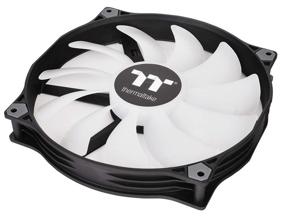 img 1 attached to Thermaltake Pure 20 ARGB - Премиум-версия: 16,8 М цветов, 9 адресуемых светодиодов, 200-мм гидравлический подшипник PWM CaseFan | CL-F081-PL20SW-A