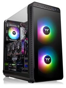 img 2 attached to Thermaltake Pure 20 ARGB - Премиум-версия: 16,8 М цветов, 9 адресуемых светодиодов, 200-мм гидравлический подшипник PWM CaseFan | CL-F081-PL20SW-A