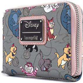 img 3 attached to 👜 Loungefly Disney Leather Around Wallet: Fashionable Women's Handbags & Wallets