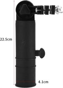 img 2 attached to 🏌️ Golf Cart Accessories: VGEBY Adjustable Golf Umbrella Holder for Trolley