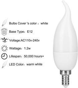 img 1 attached to 🔥 TOMTOO Flame Effect Light Bulb for Enhanced Industrial Electrical Lighting