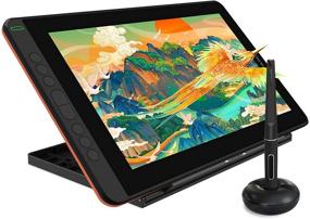 img 4 attached to HUION KAMVAS 12: Android-Supported Graphics Tablet with Battery-Free Stylus and Adjustable Stand