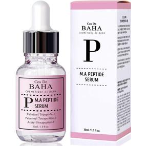 img 3 attached to Powerful Peptide Complex Facial Serum with Matrixyl 3000 & Argireline - Anti Aging, Smoothes Deep Wrinkles, Repairs & Heals Skin, 1 Fl Oz (30ml)