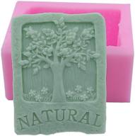 🌳 monqui tree soap and candle silicone molds - versatile art craft mold set logo