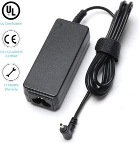 img 3 attached to 💡 High-Quality AC Adapter Laptop Charger for Samsung Chromebook 3/2 Model XE500C13/XE500C12/XE503C12 Chromebooks - 8.86 Ft Cord- 40W/26W Power Output