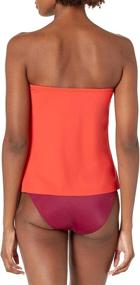 img 2 attached to 👗 Vince Camuto Women's Draped Bandini: Stylish Women's Clothing and Swimwear