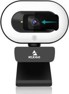 🎥 enhance online learning & video meetings with 2021 nexigo streamcam n930e: 1080p webcam, ring light, auto-focus, privacy cover, plug and play for pc mac laptop desktop – zoom meeting skype teams compatible! logo