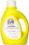 🌬️ tide simply clean & sensitive he liquid laundry detergent - 100 oz - cool cotton - 48: gentle care for your clothes logo