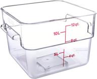 cambro 12sfscw135 12 quart container polycarbonate логотип