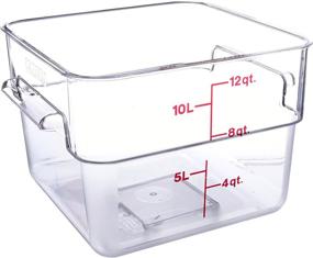 img 1 attached to Cambro 12SFSCW135 12 Quart Container Polycarbonate