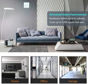 img 2 attached to 📶 Усилитель сигнала мобильного телефона Verizon AT&T T-Mobile 700МГц Band 12 13 17: 4G репитер-усилитель для дома и офиса, повышает сигнал LTE мобильного телефона на 70 дБ в площади до 5000 кв. футов.