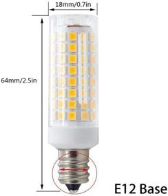 img 3 attached to 💡 LXcom Decorative Chandelier - AC110 120V Equivalent