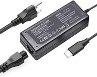 💻 high performance usb-c laptop charger: 65w 45w for lenovo yoga c740 c930 c940 s940 910 920 s540 720 730 730s s730 c630 13 thinkpad t480 t480s t580 t580s t490s e585 e580 e590 e595 x390 p52s ideapad type c power supply logo