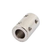 uxcell steel coupling coupler silver logo