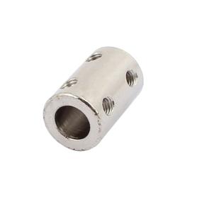 img 3 attached to Uxcell Steel Coupling Coupler Silver