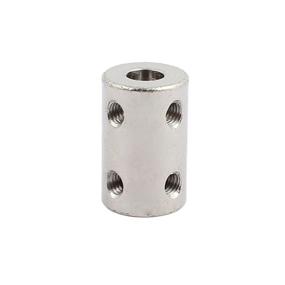img 2 attached to Uxcell Steel Coupling Coupler Silver