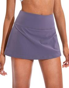 img 3 attached to 🎾 High Waisted Women's Soothfeel Pleated Tennis Skirt with Pockets - Athletic Golf Skorts Skirts for Workout and Running