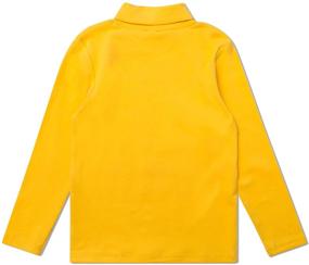 img 2 attached to 👕 CUNYI Little Boys' Turtleneck Sleeve Tees - Tops, Tees & Shirts