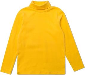 img 3 attached to 👕 CUNYI Little Boys' Turtleneck Sleeve Tees - Tops, Tees & Shirts