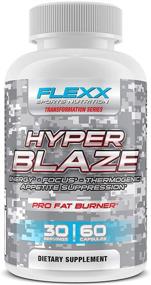 img 4 attached to 💪 Flexx Hyper Blaze: Мощный термогенный ноотроп с витаминами группы В и экстрактом зеленого чая | Усиливает энергию и концентрацию, стимулирует сжигание жира, контролирует аппетит, повышает обмен веществ | 30 порций (60 капсул)