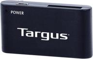 📸 targus usb 2.0 - 33 in 1 card reader (tgr-msr35): high-performance data transfer and versatile card compatibility logo