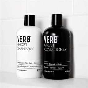 img 1 attached to 👻 Verb Ghost Shampoo & Conditioner Duo – Vegan Color Safe Set – Weightless, Anti-Frizz Hydrating Formula Promotes Shine and Strength