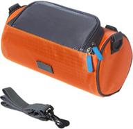 🚲 ultimate waterproof bicycle handlebar bag: tinton life front pack with adjustable strap, transparent pouch, and high-capacity logo