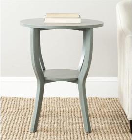 img 4 attached to 🏠 Safavieh American Homes Collection Rhodes French Grey Accent Table - Elegant & Functional Home Furniture